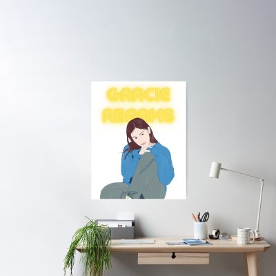 Gracie Abrams With Yellow Letters Poster Official Gracie Abrams Merch