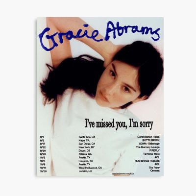 Gracie Abrams Tour Poster Official Gracie Abrams Merch