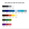 tank top color chart - Gracie Abrams Store