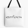 Difficult - Gracie Abrams Tote Bag Official Gracie Abrams Merch