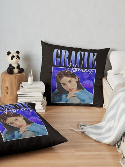 Gracie Abrams Throw Pillow Official Gracie Abrams Merch