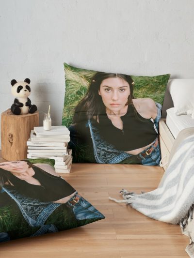 Gracie Abrams Art Love Throw Pillow Official Gracie Abrams Merch