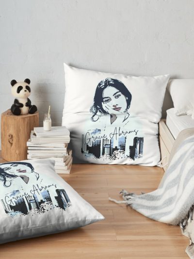 Gracie Abrams Minor Throw Pillow Official Gracie Abrams Merch