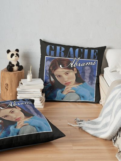 Throw Pillow Official Gracie Abrams Merch