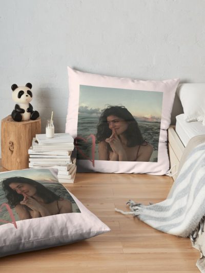 Gracie Abrams Throw Pillow Official Gracie Abrams Merch