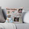 Gracie Abrams Sticker And Poster Throw Pillow Official Gracie Abrams Merch