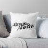 Gracie Abrams Merch Gracie Abrams Logo Throw Pillow Official Gracie Abrams Merch