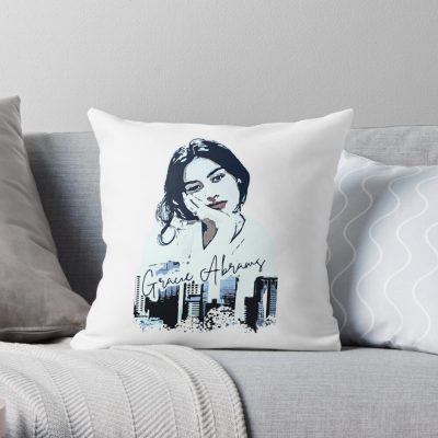 Gracie Abrams Minor Throw Pillow Official Gracie Abrams Merch