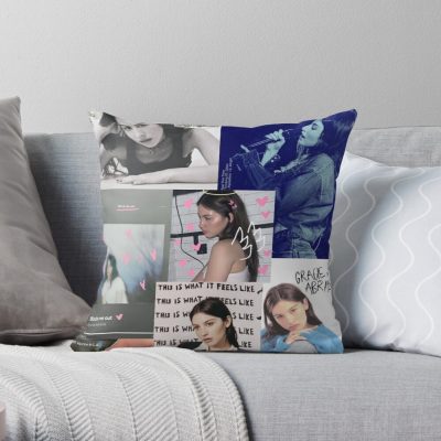 Gracie Abrams Throw Pillow Official Gracie Abrams Merch