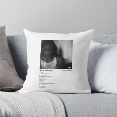 Gracie Abrams - Good Riddance Poster Throw Pillow Official Gracie Abrams Merch