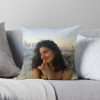 Painting Gracie Abrams Throw Pillow Official Gracie Abrams Merch