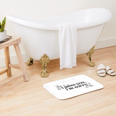 I Miss You I'M Sorry W/ Pretty Stars - Gracie Abrams Bath Mat Official Gracie Abrams Merch