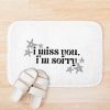 I Miss You I'M Sorry W/ Pretty Stars - Gracie Abrams Bath Mat Official Gracie Abrams Merch