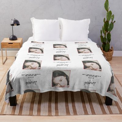 Gracie Abrams Minor Album Throw Blanket Official Gracie Abrams Merch