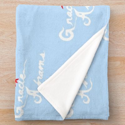 Gracie Abrams Minor Merch Gracie Abrams Logo Throw Blanket Official Gracie Abrams Merch