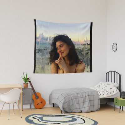 Painting Gracie Abrams Tapestry Official Gracie Abrams Merch