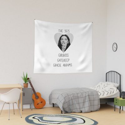 Girlboss Gatekeep Gracie Abrams Tapestry Official Gracie Abrams Merch